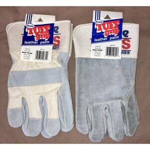 Boss Mens Leather Palm Work Gloves Sewn W/kevlar #5469K and 5467K